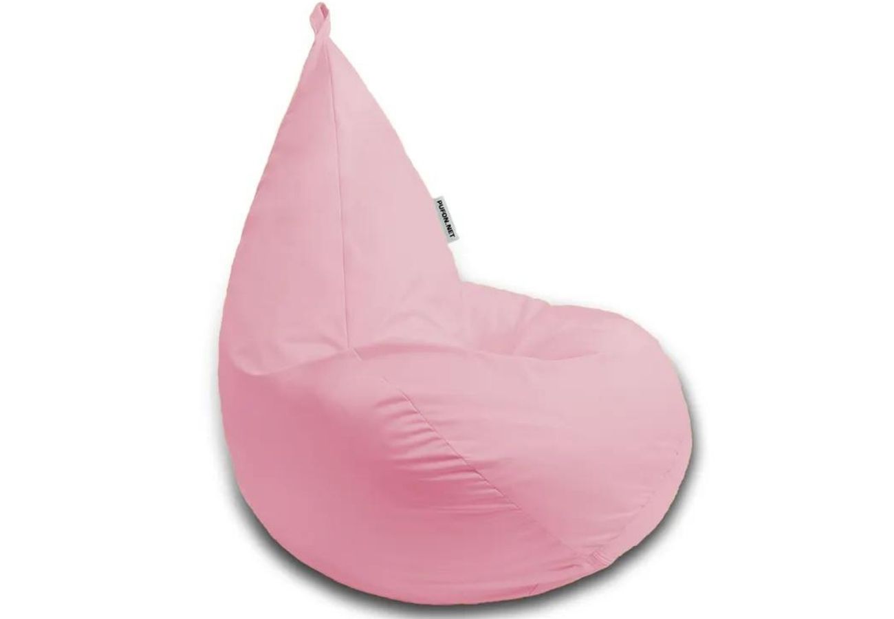 Кресло-мешок груша L Светло-розовый
