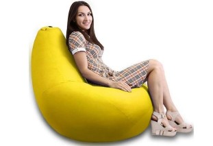 Кресло-мешок груша XXL Желтый