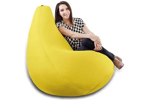 Кресло-мешок груша XXXL Желтый