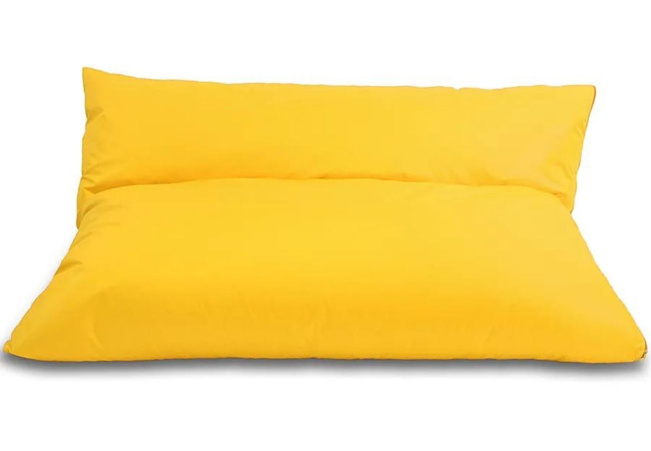 Кресло-мешок Мат-подушка XXL 110*150 см Желтый