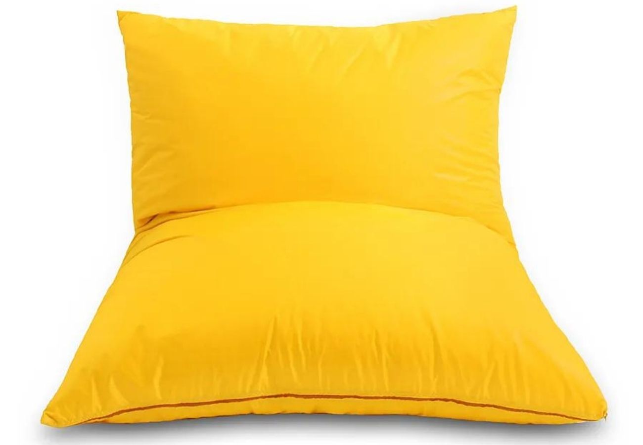 Кресло-мешок Мат-подушка XXL 110*150 см Желтый