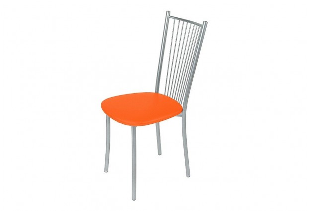 Стулья для кухни NERON Orange из экокожи