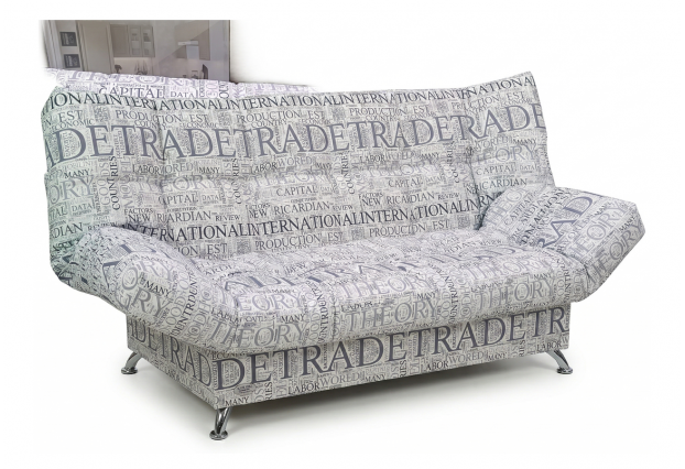 Прямой диван Палермо Клик - Кляк, рогожка, 202 x 96 x 95