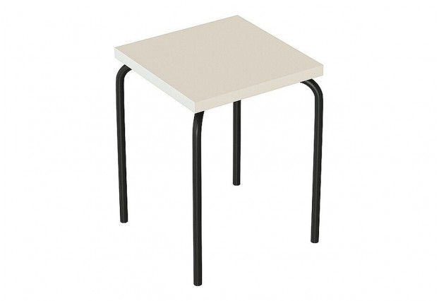 Табуретки CHICO (SLC-1.2) Cashmere In 2S, каркас матовый чёрный