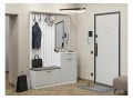 Прихожая Стиль-02, корпус белый / фасад Флэт Light Grey In 2S