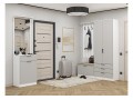 Прихожая Стиль-04, корпус белый / фасад Флэт Light Grey In 2S