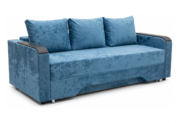 Прямой диван Белла велюр, 220 х 100 х 75 см