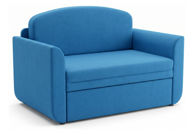 Прямой диван Арлекин (Юниор-Н) выкатной, велюр