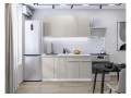Кухонный гарнитур Фьюжн-10 Clay Silk, Белый 160 см, столешница Гранит белый