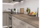 Кухонный гарнитур Квадро-01 Кашемир, Белый 300 см, столешница Антарес