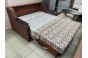 Прямой диван Гранд 2 — велюр, Сабля, 145 х 100 х 90 см