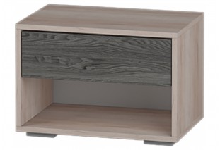 Спальня ВЕРСАЛЬ-1 Тумба прикроватная ТП-3 Дуб сакраменте / Ясень анкор