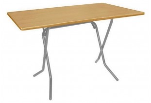 Стол складной 120х80х75 серый кристалл корпус, бук