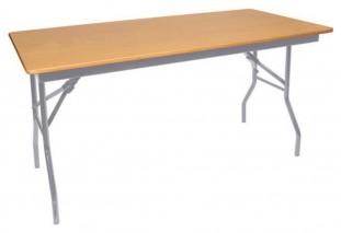 Стол складной 150х70х75 серый кристалл корпус, бук