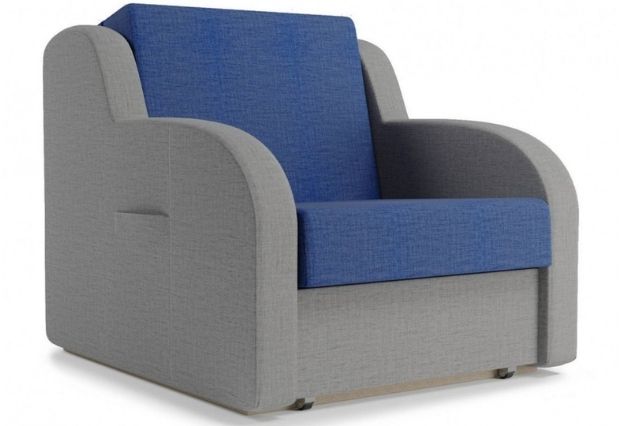 Кресло-кровать Ремикс 1 Сине-серый 