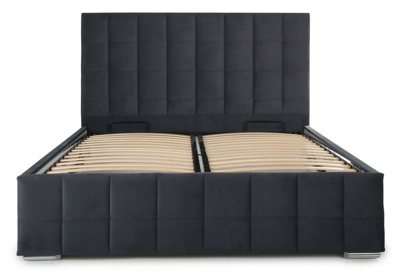 Кровать Пассаж 2 160 с подъемным механизмом Серый 
