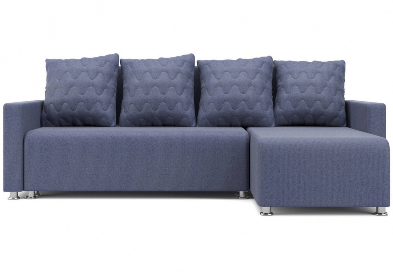 Угловой диван-кровать Челси 2 Синий 