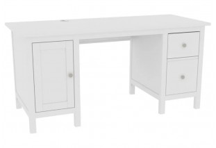 Стол письменный 12 Кантри белый лак