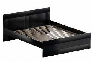 Кровать двойная 2.02.04.200.5 Сириус 160х200 венге