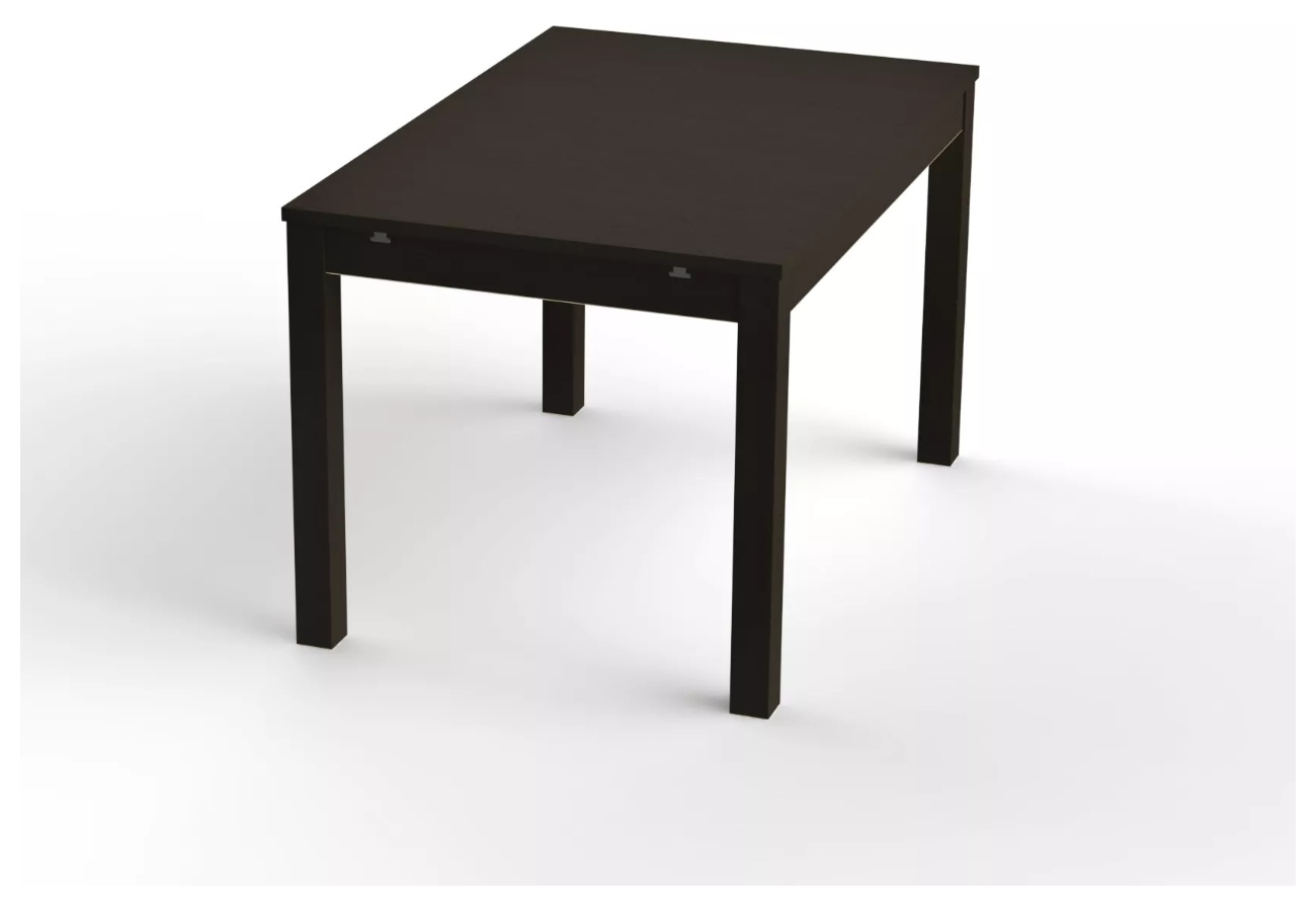 ВАРДИГ М стол обеденный 120(180)x74x80 шпон, ясень черный