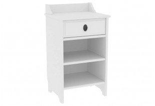 Тумба прикроватная Вествик белый лак
