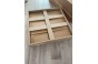 Стол гримерный (Зеркало) 800х816х140 Белый лофт
