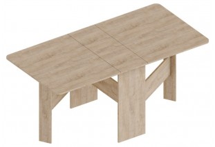 Стол-книжка "Комфорт-2" 1700*850*760 Дуб баррик