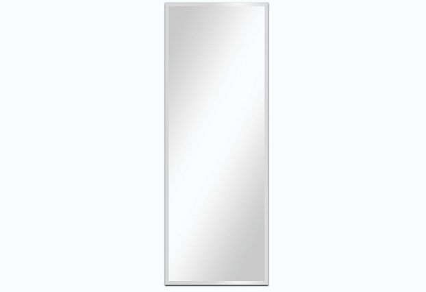 Зеркало настенное с фацетом серебрянный