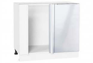 Шкаф нижний угловой Фьюжн Angel / Белый 89 х 48 х 81,6 см