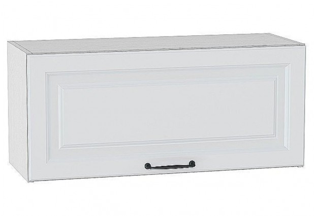 Шкаф верхний горизонтальный Ницца Blanco / Белый 80 х 31,8 х 35,8 см