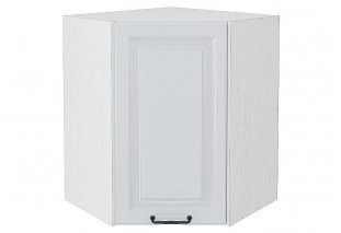 Шкаф верхний угловой Ницца Blanco / Белый 60 х 60 х 71,6 см