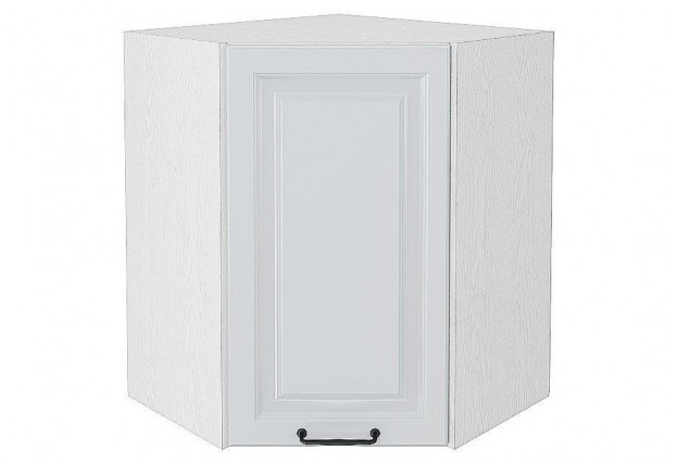 Шкаф верхний угловой Ницца Blanco / Белый 60 х 60 х 71,6 см