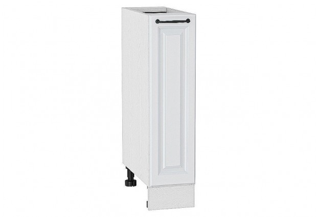 Шкаф нижний бутылочница Ницца Blanco / Белый 20 х 47,8 х 81,6 см