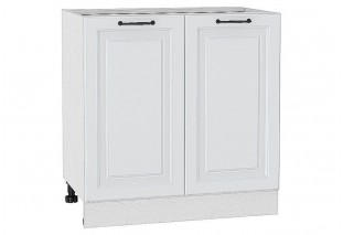 Шкаф нижний с 2-мя дверцами Ницца Blanco / Белый 80 х 47,8 х 81,6 см