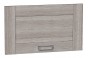 Шкаф верхний горизонтальный Лофт Cappuccino Veralinga / Graphite 60 х 32 х 35,8 см