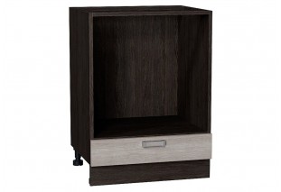 Шкаф нижний под духовку Лофт Cappuccino Veralinga / Graphite 60 х 47,6 х 81,6 см