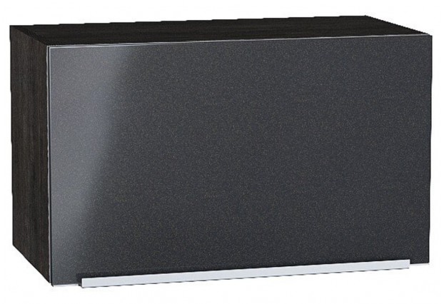 Шкаф верхний горизонтальный Фьюжн Anthracite / Graphite 60 х 32 х 35,8 см