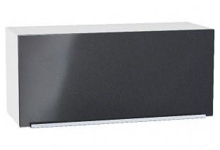Шкаф верхний горизонтальный Фьюжн Anthracite / Белый 80 х 32 х 35,8 см