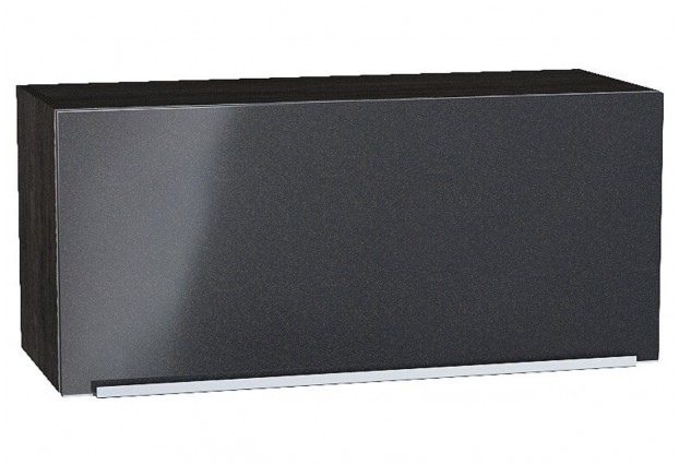 Шкаф верхний горизонтальный Фьюжн Anthracite / Graphite 80 х 32 х 35,8 см