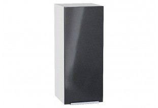 Шкаф верхний с 1-ой дверцей Фьюжн Anthracite / Белый 30 х 32 х 71,6 см