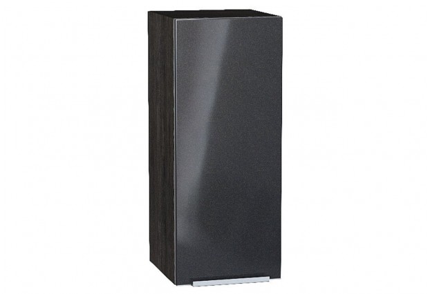 Шкаф верхний с 1-ой дверцей Фьюжн Anthracite / Graphite 30 х 32 х 71,6 см