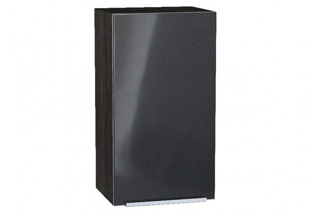 Шкаф верхний с 1-ой дверцей Фьюжн Anthracite / Graphite 40 х 32 х 71,6 см
