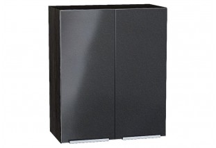 Шкаф верхний с 2-мя дверцами Фьюжн Anthracite / Graphite 60 х 32 х 71,6 см