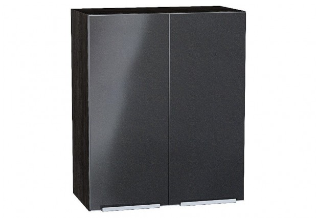 Шкаф верхний с 2-мя дверцами Фьюжн Anthracite / Graphite 60 х 32 х 71,6 см