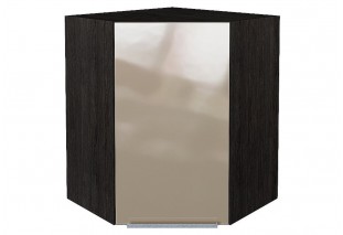 Шкаф верхний угловой Фьюжн Gallant / Graphite 60 х 60 х 71,6 см