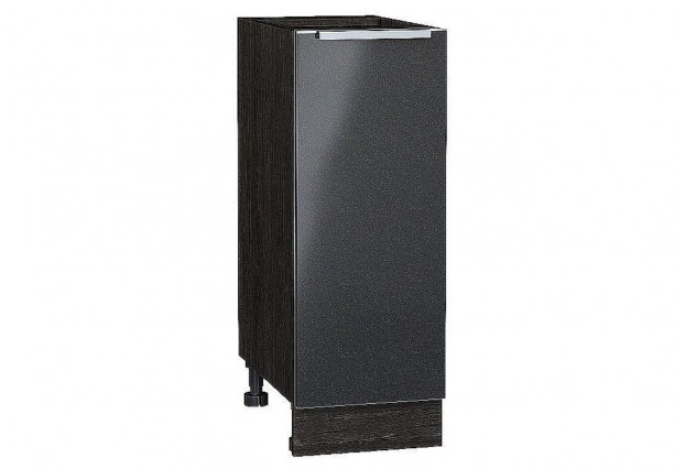 Шкаф нижний с 1-ой дверцей Фьюжн Anthracite / Graphite 30 х 48 х 81,6 см