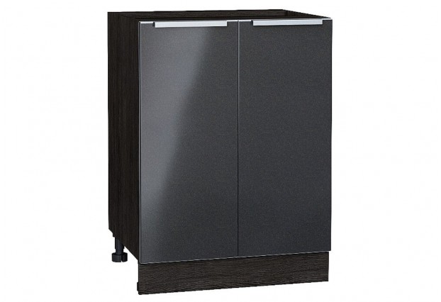 Шкаф нижний с 2-мя дверцами Фьюжн Anthracite / Graphite 60 х 48 х 81,6 см