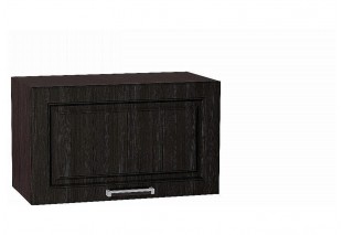 Шкаф верхний горизонтальный Прага Венге премиум / Graphite 60 х 31,8 х 35,8 см