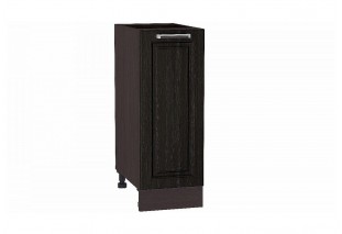 Шкаф нижний с 1-ой дверцей Прага Венге премиум / Graphite 30 х 47,8 х 81,6 см