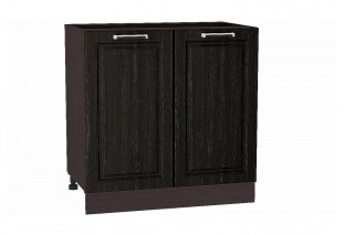 Шкаф нижний с 2-мя дверцами Прага Венге премиум / Graphite 80 х 47,8 х 81,6 см